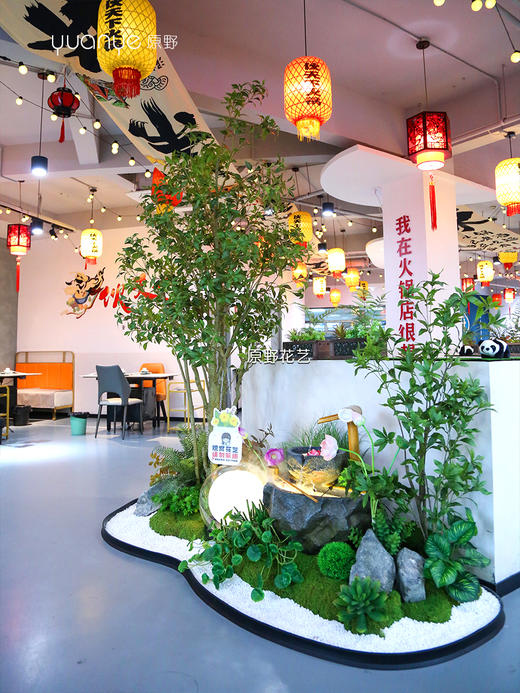 高仿真植物造景定制设计/商场家居多场景生态景观搭建+一站式安装（具体价格可咨询商家） 商品图6