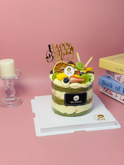 水果夹心抹茶味裸蛋糕 商品图2