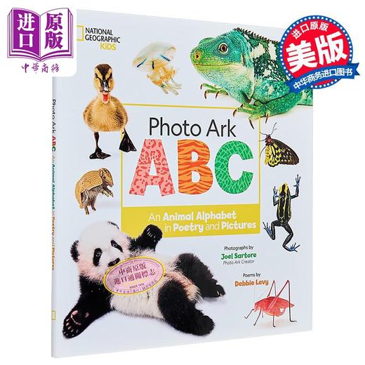 预售 【中商原版】图片方舟 美国国家地理Geographic Kids Photo Ark 英文原版 儿童早教 动物摄影绘本 亲子读物 精装 进口童书 商品图0