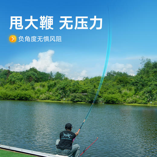 佳钓尼伏魔小米翘甩大鞭专用翘嘴竿10米钓鱼竿手竿 商品图3