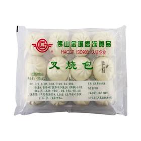 【优惠特价11.5元/包】金城叉烧包420G（12个装）