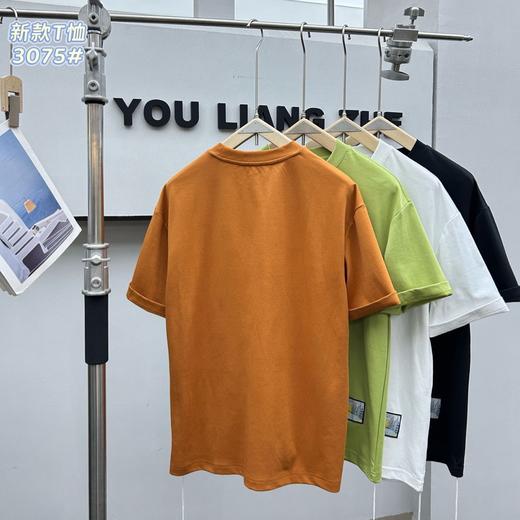 夏季新款男字母印花圆领短袖美式休闲宽松半袖上衣   YLZ-B3075* 商品图1