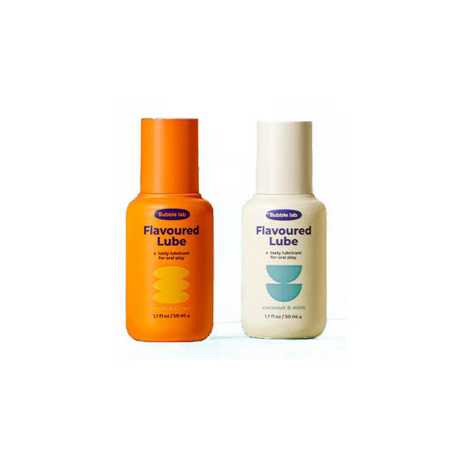 【Bubble Lab巴布情趣实验室】桃子生姜/椰子薄荷口味款润滑液50ml【福利品】 商品图0