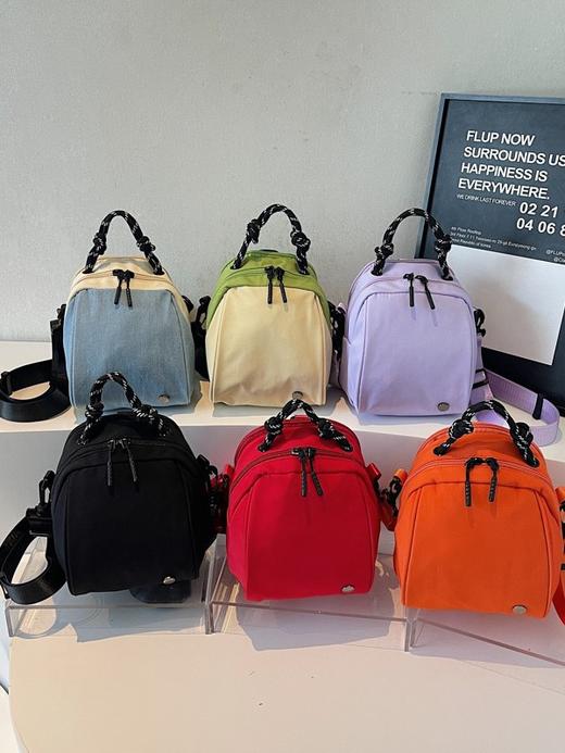 新款小鸡蛋包&栗子包，撞色设计太绝了！斜跨、双肩随心搭，潮流女孩必备💼💖 商品图0