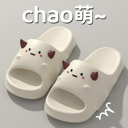 【敲可爱】猫咪增高凉拖鞋女夏季新款外穿防滑可爱萌厚底踩屎感eva拖鞋。ry 商品图11