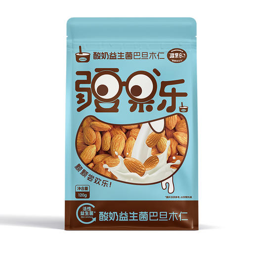 疆果乐|酸奶益生菌巴旦木仁120g【厂家直发】 商品图1