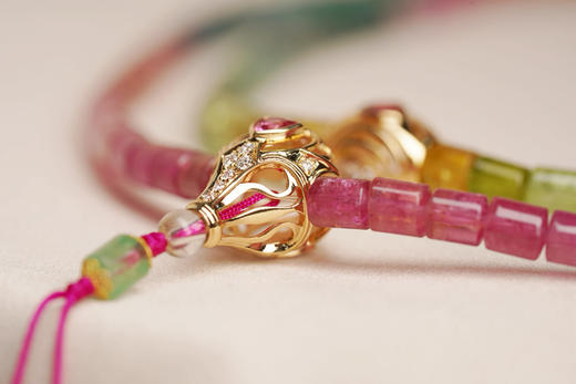 砚宝藏宝之作·108碧玺珠串 商品图8