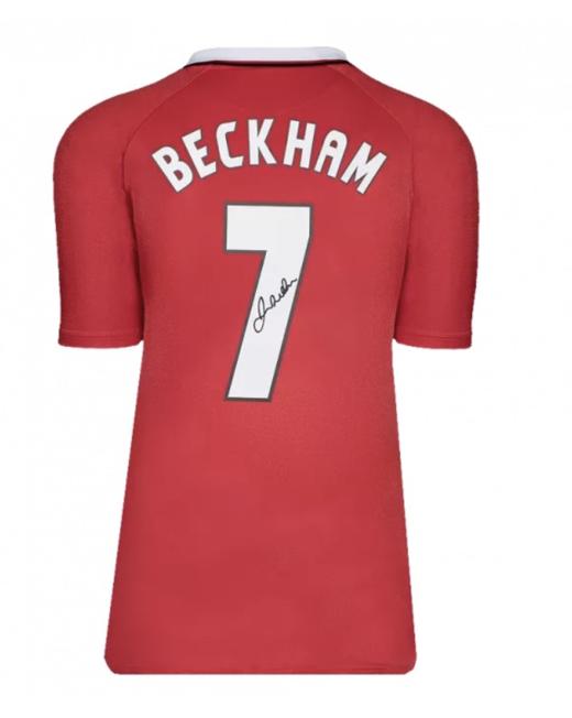 大卫·贝克汉姆回归曼联1999年欧洲冠军联赛主场球衣 商品图0