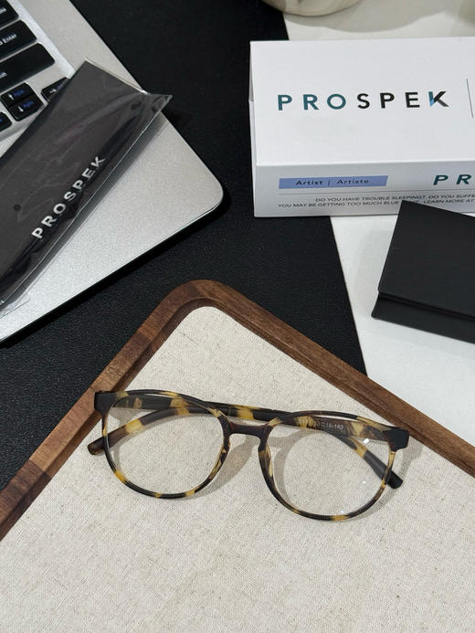 强烈推荐！实物惊喜！𝐏𝐑𝐎𝐒𝐏𝐄𝐊豹纹大师防蓝光眼镜 平光镜 商品图5