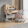 【儿童学习书桌可升降实木课桌家用小学生写字套装 商品缩略图7