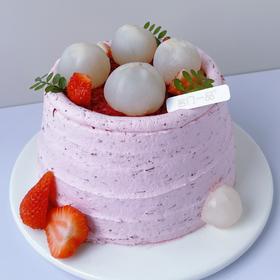 荔梅烦恼-荔枝与杨梅相融，冰甜沁心-6英寸