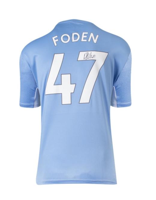 福登曼城2021/22签名球衣 商品图0