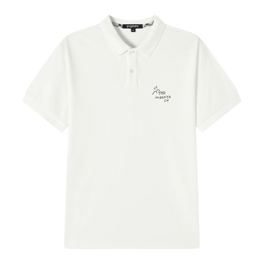 gxgjeans【珠地棉】透气短袖POLO衫男25夏季通勤休闲翻领T恤上衣K&C 商品图6