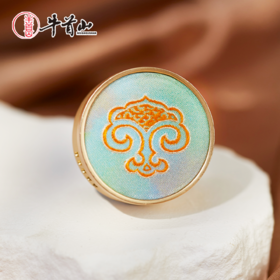 牛首山文创如意祥云系列苏绣车载香薰夹汽车出风口除异味装饰礼物