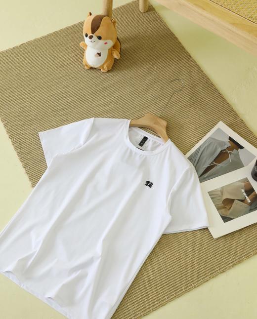 捡漏KOLON SPORT-可隆圆领纯棉棉质短袖夏季男士运动T恤 280g 高版本！ 商品图6