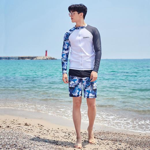 运动户外-速干长袖长裤防晒水母冲浪服温泉度假分体泳衣 商品图3