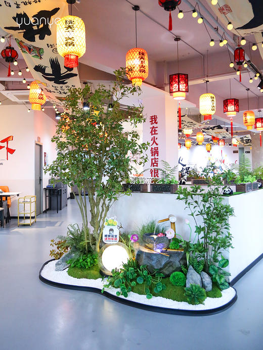 高仿真植物造景定制设计/商场家居多场景生态景观搭建+一站式安装（具体价格可咨询商家） 商品图11