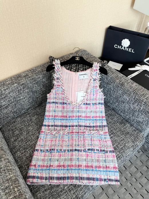 香奈儿25SS彩色编织连衣裙（TM） 商品图9