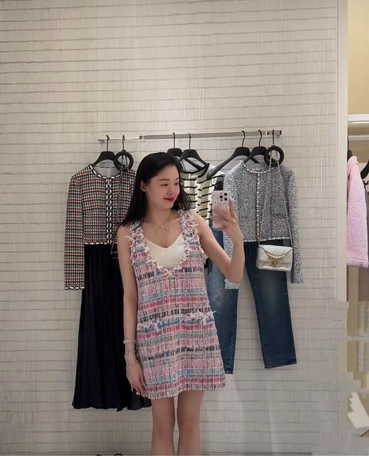 香奈儿25SS彩色编织连衣裙（TM） 商品图5