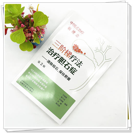 三阶梯疗法治疗胆石症（第二版）宗晓梅 黄万成 宗晓敏 宗鹏 韩月辉 编著 中国中医药出版社 商品图1