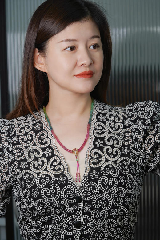 砚宝藏宝之作·108碧玺珠串 商品图2