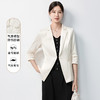 【缎面 七分袖】罗蒙女士西服易打理舒适简约气质百搭西服外套女 商品缩略图1