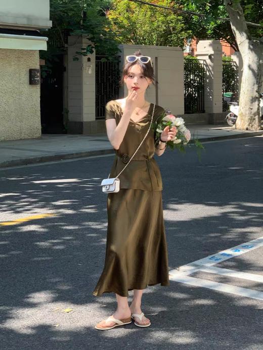 浮生八记/25A056/25B096/小衫半裙套装裙 商品图0