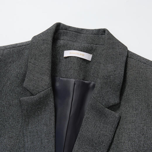 【易打理 修身收腰】罗蒙女士西服一粒扣商务百搭日常大气气质外套女 商品图3