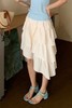 ANSUABEL 不规则荷叶边蛋糕半身裙 20644 商品缩略图0