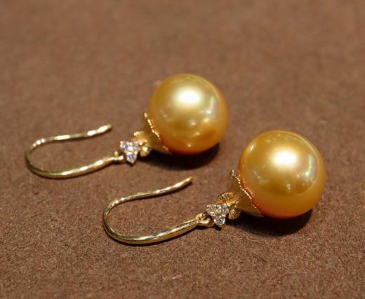 11.7mm金珠耳坠 商品图4