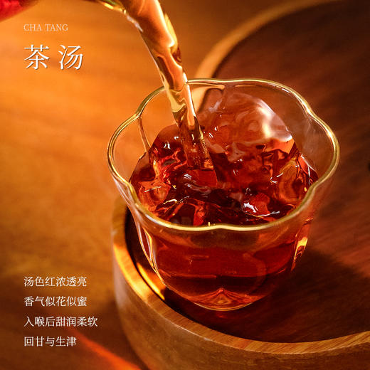 懂茶帝普洱熟茶2009年小户赛古树茶赛冰岛茶普洱茶熟茶150g茶饼 商品图2