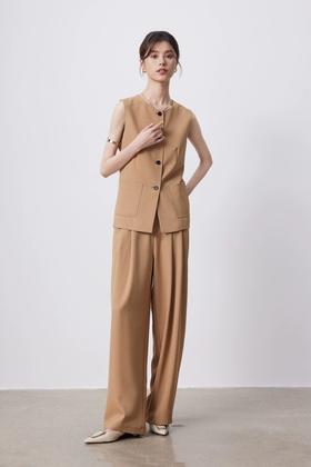 ESTELLICA 通勤无袖简约气质套装 20828