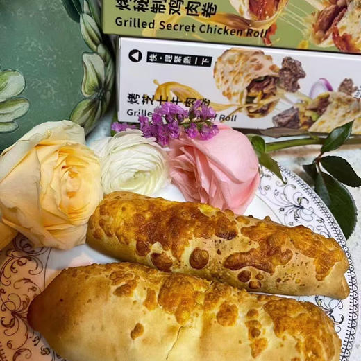 【美味烤芝士鸡肉卷烤秘制鸡肉卷烤，皮儿酥脆馅儿足芝士浓郁，肉肉香，超美味！蒸/微波炉都可以！ 商品图8