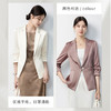 【缎面 七分袖】罗蒙女士西服易打理舒适简约气质百搭西服外套女 商品缩略图2