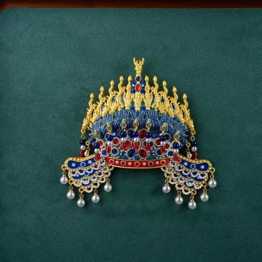 定陵博物馆十二龙九凤冠金属冰箱贴2.0孝靖皇后纪念品国风送朋友 商品图2