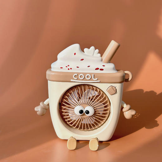 [小滋心选]【活动价 ¥45.9】【萌系风暴来袭💨】轻音送风小风扇，桌面必备治愈神器！可爱卡通造型+便携USB设计，学习工作清凉不打扰❄️快来pick你的夏日萌物吧！ 商品图7