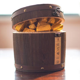 乐道茶业茯砖金花黑茶，安化黑茶原料核心产区，金花茂盛、菌香四溢、滋味醇和，香浓回甘【G】