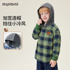 【90-140】【MQDmini】男童格子衬衫外套 商品缩略图4