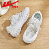 回力女鞋芭蕾德训鞋夏季薄底网面透气银色月牙珍珠蕾丝小众运动鞋WXY(S)-5290L 商品缩略图1
