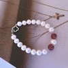 【甄珠贝】ji光淡水珍珠8-9mm水晶手串 商品缩略图6