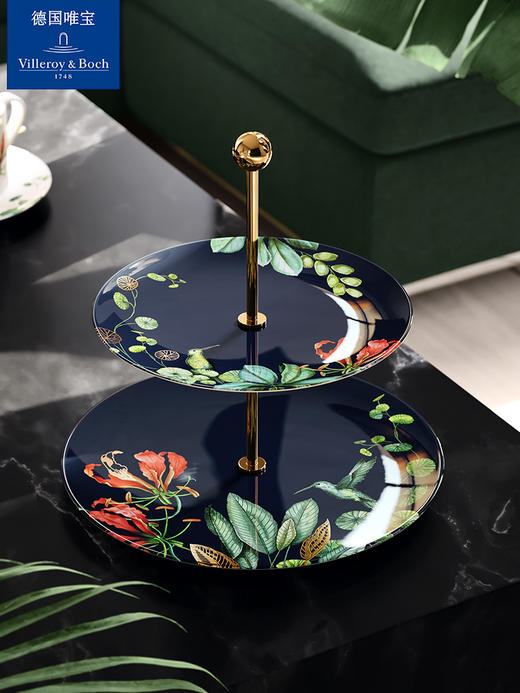 【VilleroyBoch 德国唯宝】骨瓷下午茶套装茶壶茶具套装送礼繁花多巴胺 商品图1