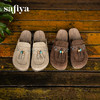 预售|Safiya/索菲娅2025民族风串珠流苏百搭复古懒人外穿休闲勃肯鞋SFD3110152 商品缩略图3