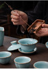 👏青瓷雅韵天青汝窑茶具套组，🏆由国家一级/高级技师、省级陶瓷艺术大师、省级工艺美术大师、苏辉文大师出品（内附大师收藏证书） 商品缩略图1