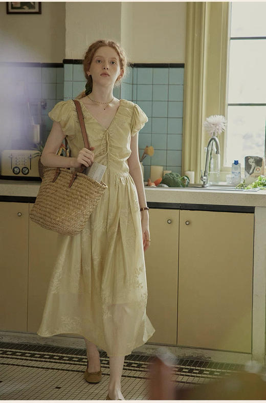 茉莉青缇连衣裙 商品图4