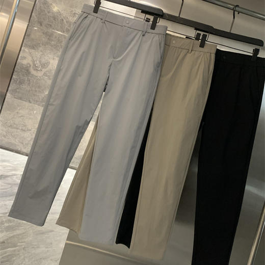 柜单！冰爽丝滑！2025凉感透气!夏季新款男士爽滑亲肤百搭休闲裤长裤！ 商品图0