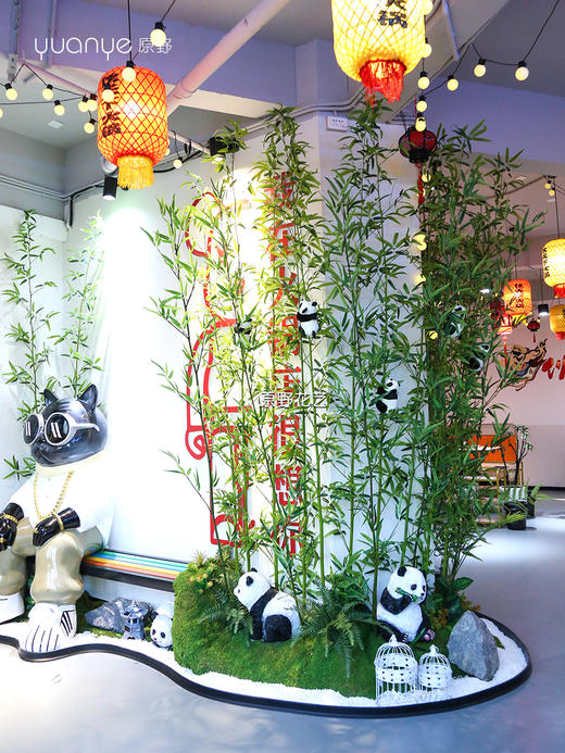 高仿真植物造景定制设计/商场家居多场景生态景观搭建+一站式安装（具体价格可咨询商家） 商品图1