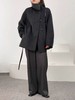 【YW】无忧购“”赫本风双面羊毛大衣高级感小个子立领毛呢外套6626（截单后3-5天发货） 商品缩略图2