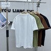 男士短袖潮流青年圆领男士宽松时尚刺绣印花T恤帅气上衣   YLZ-B3043* 商品缩略图1