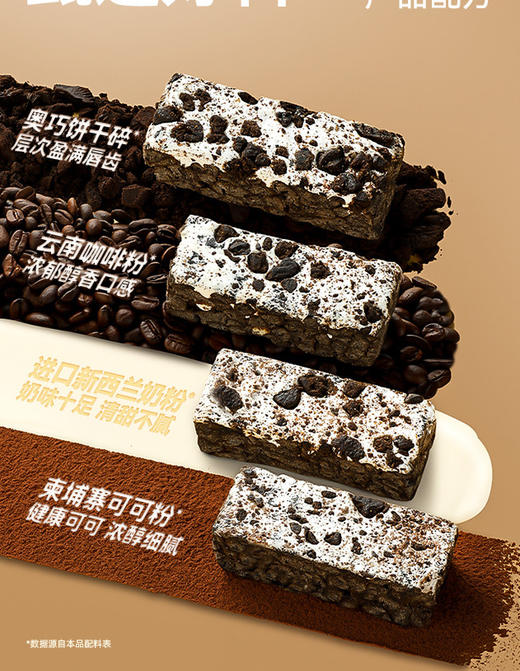 心选丨【怕糖怕碳·定制款】哥本优选·高蛋白奶盖全麦沙琪玛奥巧慕斯味 奥巧+奶盖 美味控卡 商品图2