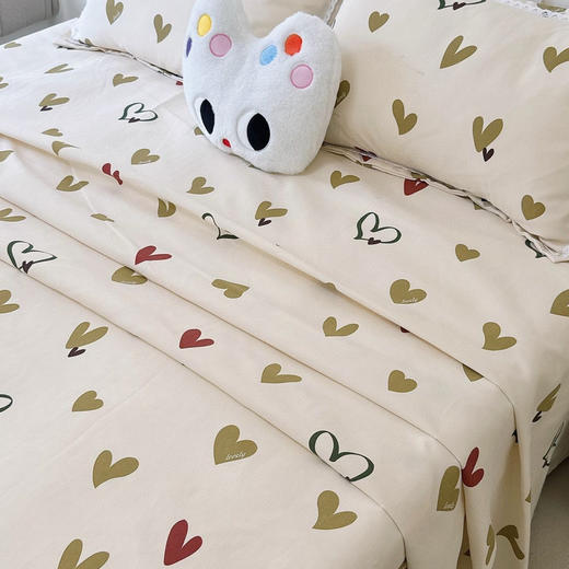 【100%全棉❗三件套】高品质全棉细纱粗布软凉席(花边款）夏日必入款👏 商品图1